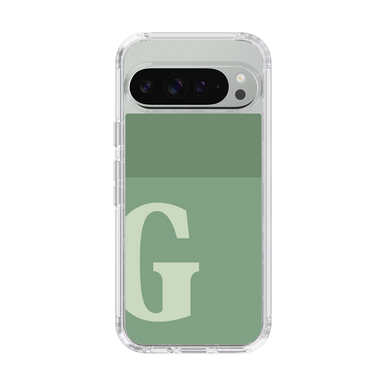 Slim Protection Case［ Original - initial two tone - G green ］