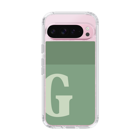 Slim Protection Case［ Original - initial two tone - G green ］