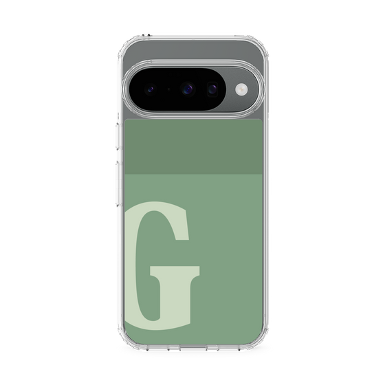 Slim Protection Case［ Original - initial two tone - G green ］