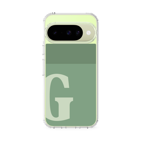 Slim Protection Case［ Original - initial two tone - G green ］