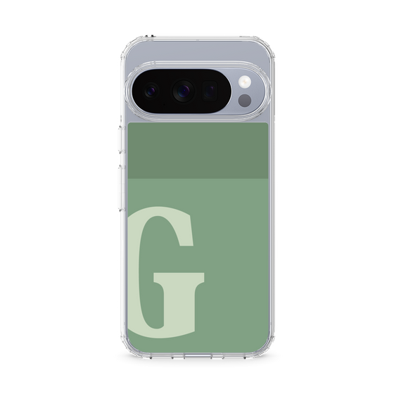 Slim Protection Case［ Original - initial two tone - G green ］