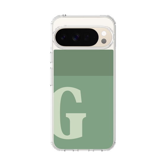 Slim Protection Case［ Original - initial two tone - G green ］