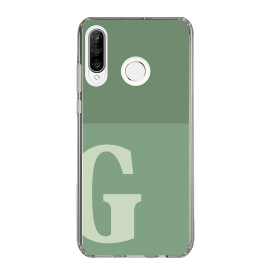 Slim Protection Case［ Original - initial two tone - G green ］