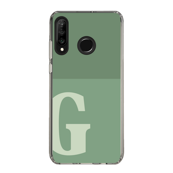 Slim Protection Case［ Original - initial two tone - G green ］
