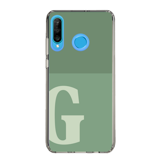 Slim Protection Case［ Original - initial two tone - G green ］