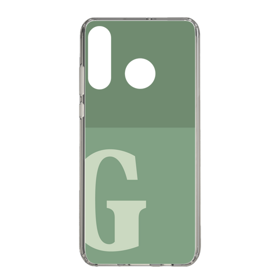 Slim Protection Case［ Original - initial two tone - G green ］