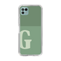Slim Protection Case［ Original - initial two tone - G green ］