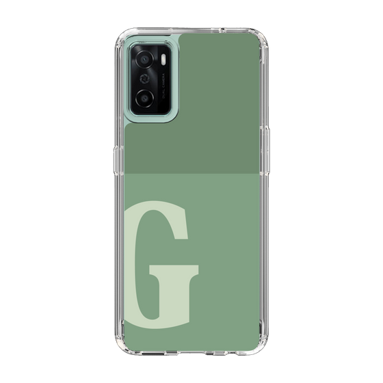Slim Protection Case［ Original - initial two tone - G green ］