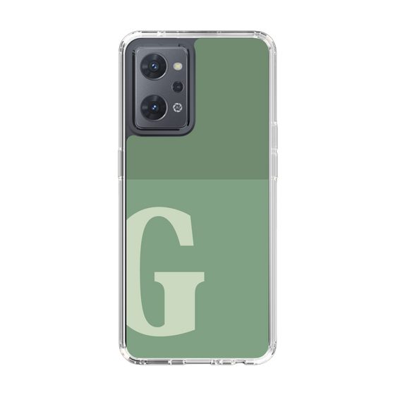 Slim Protection Case［ Original - initial two tone - G green ］