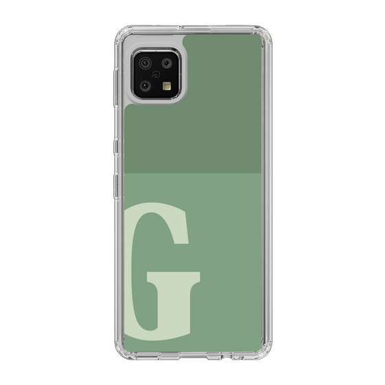 Slim Protection Case［ Original - initial two tone - G green ］