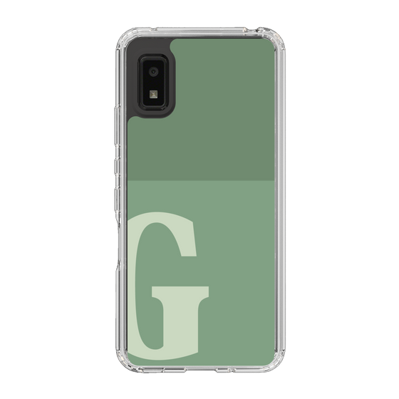 Slim Protection Case［ Original - initial two tone - G green ］