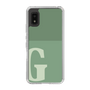 Slim Protection Case［ Original - initial two tone - G green ］