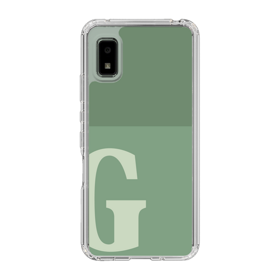Slim Protection Case［ Original - initial two tone - G green ］