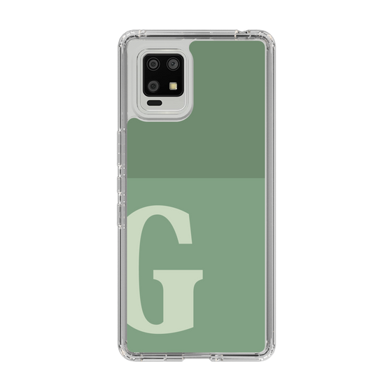 Slim Protection Case［ Original - initial two tone - G green ］