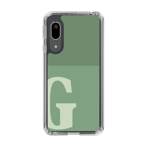 Slim Protection Case［ Original - initial two tone - G green ］
