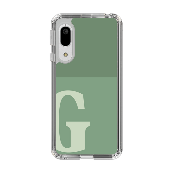Slim Protection Case［ Original - initial two tone - G green ］