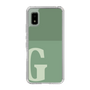Slim Protection Case［ Original - initial two tone - G green ］