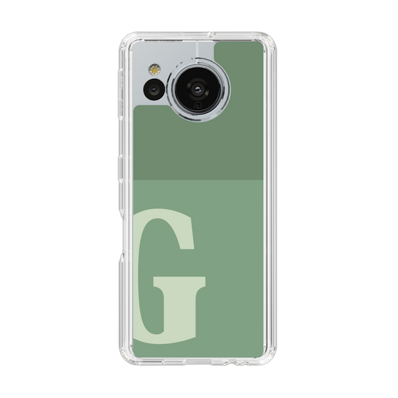Slim Protection Case［ Original - initial two tone - G green ］