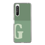 Slim Protection Case［ Original - initial two tone - G green ］