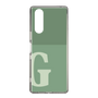 Slim Protection Case［ Original - initial two tone - G green ］