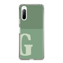 Slim Protection Case［ Original - initial two tone - G green ］