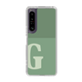 Slim Protection Case［ Original - initial two tone - G green ］