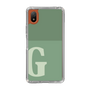 Slim Protection Case［ Original - initial two tone - G green ］