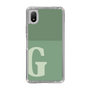 Slim Protection Case［ Original - initial two tone - G green ］