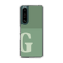 Slim Protection Case［ Original - initial two tone - G green ］