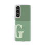 Slim Protection Case［ Original - initial two tone - G green ］