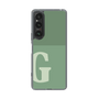 Slim Protection Case［ Original - initial two tone - G green ］