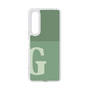 Slim Protection Case［ Original - initial two tone - G green ］