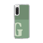 Slim Protection Case［ Original - initial two tone - G green ］