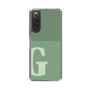 Slim Protection Case［ Original - initial two tone - G green ］
