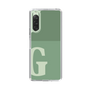 Slim Protection Case［ Original - initial two tone - G green ］