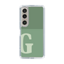 Slim Protection Case［ Original - initial two tone - G green ］
