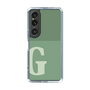 Slim Protection Case［ Original - initial two tone - G green ］