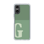 Slim Protection Case［ Original - initial two tone - G green ］
