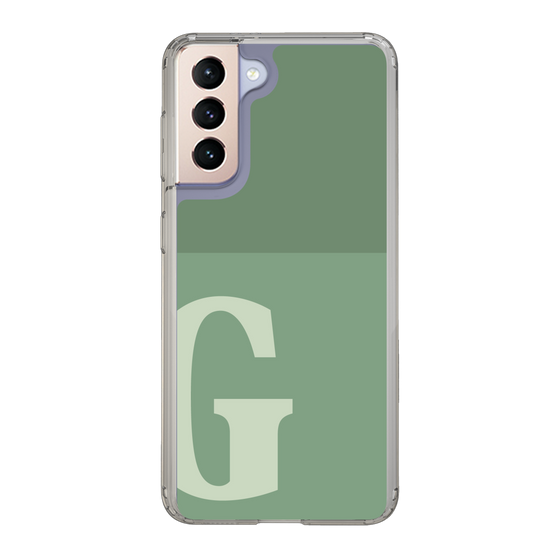Slim Protection Case［ Original - initial two tone - G green ］
