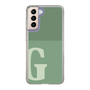 Slim Protection Case［ Original - initial two tone - G green ］