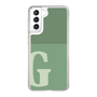 Slim Protection Case［ Original - initial two tone - G green ］