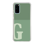 Slim Protection Case［ Original - initial two tone - G green ］
