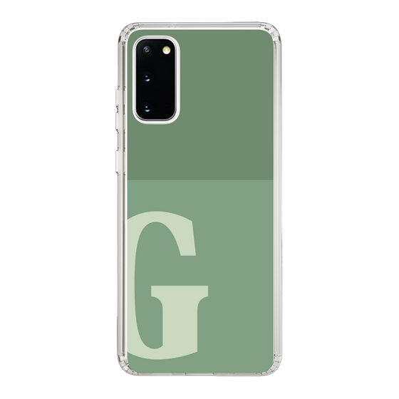 Slim Protection Case［ Original - initial two tone - G green ］