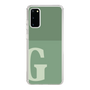 Slim Protection Case［ Original - initial two tone - G green ］