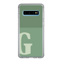 Slim Protection Case［ Original - initial two tone - G green ］