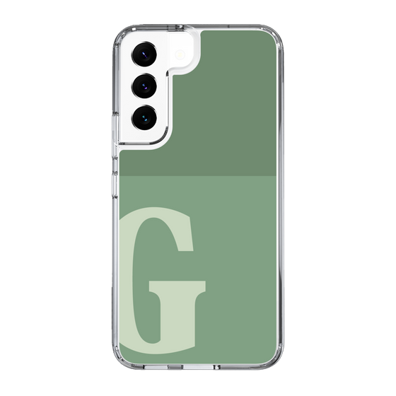 Slim Protection Case［ Original - initial two tone - G green ］