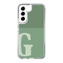 Slim Protection Case［ Original - initial two tone - G green ］