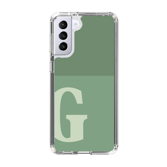 Slim Protection Case［ Original - initial two tone - G green ］