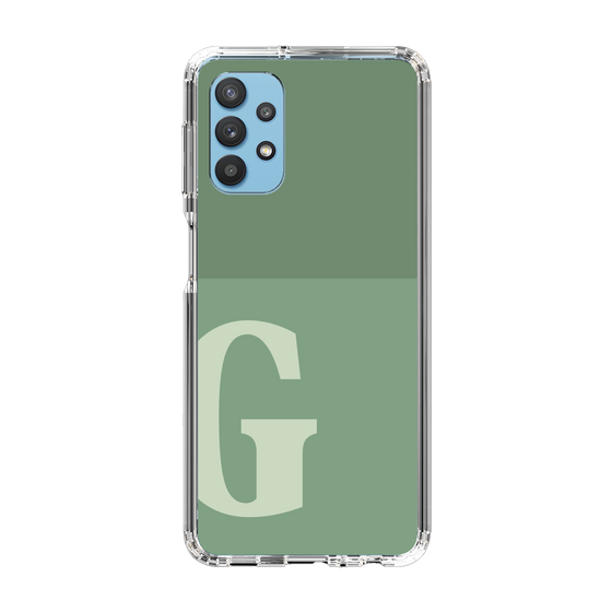 Slim Protection Case［ Original - initial two tone - G green ］