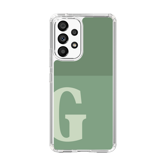 Slim Protection Case［ Original - initial two tone - G green ］